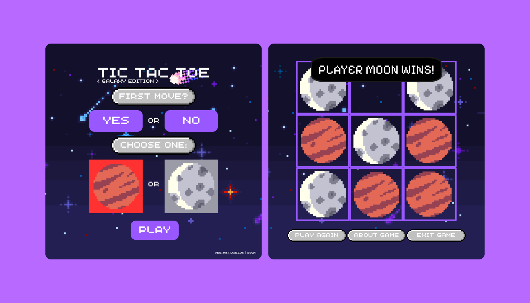 Tic Tac Toe: Galaxy Edition